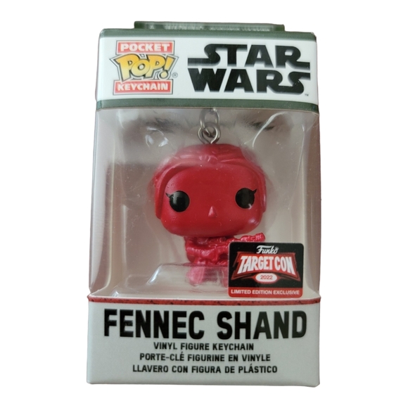 Funko Pocket Pop Keychain Star Wars Fennec Shand Book Of Boba Fett Vinyl Figure - Picture 1 of 8